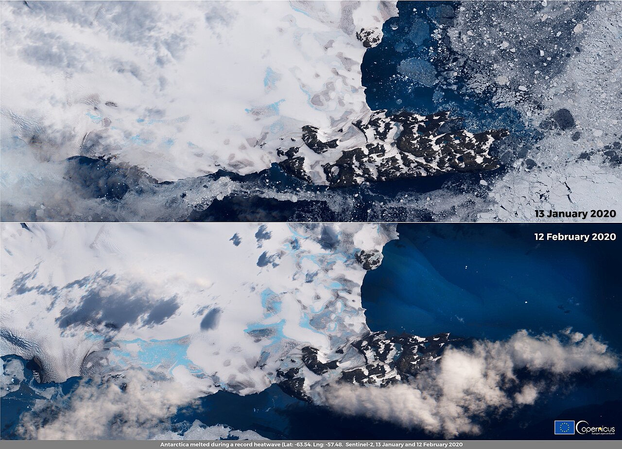 A Glacier Collapse, a Fire Season and a September Record in One Week